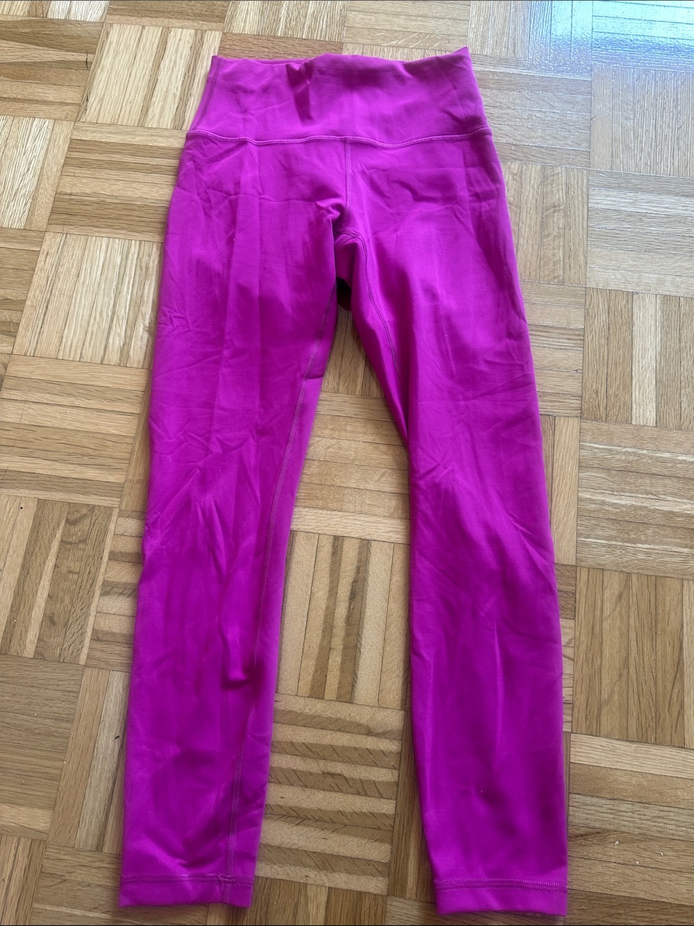 Lululemon ripened raspberry 25 inch inseam wunder train leggings